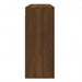 Dulap de perete, stejar maro,80x33x80 cm, lemn prelucrat - WALTI WALTI