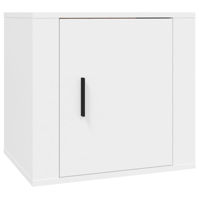 Noptiere, 2 buc., alb, 50x39x47 cm - WALTI WALTI