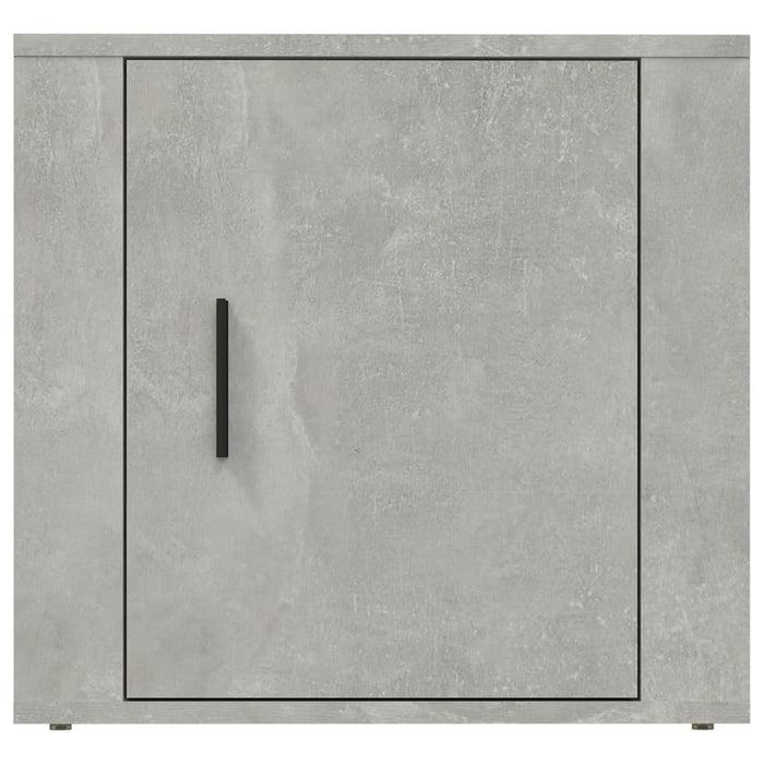 Noptieră, gri beton, 50x39x47 cm - WALTI WALTI