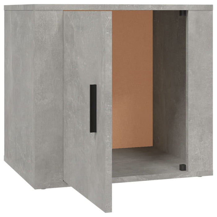 Noptieră, gri beton, 50x39x47 cm - WALTI WALTI
