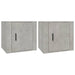 Noptiere, 2 buc., gri beton, 50x39x47 cm - WALTI WALTI