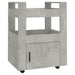 Cărucior de bucătărie gri beton 60x45x80 cm lemn prelucrat - WALTI WALTI
