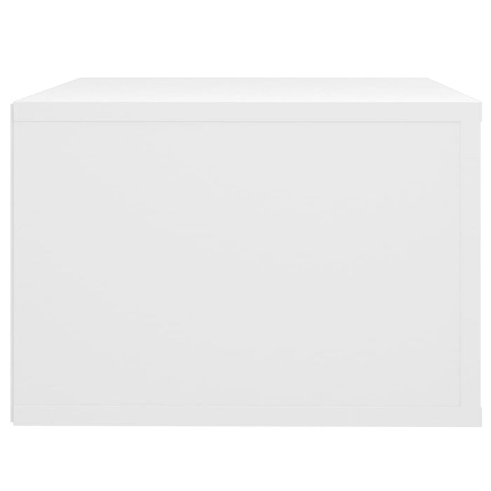 Noptiere de perete, 2 buc., alb, 50x36x25 cm - WALTI WALTI