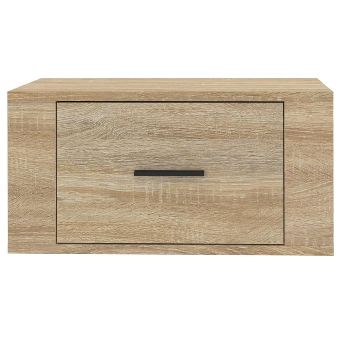 Noptiere de perete, 2 buc., stejar sonoma, 50x36x25 cm - WALTI WALTI