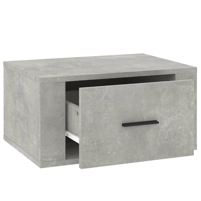 Noptieră de perete, gri beton, 50x36x25 cm - WALTI WALTI