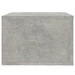 Noptiere de perete, 2 buc., gri beton, 50x36x25 cm - WALTI WALTI