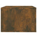 Noptiere de perete, 2 buc., stejar fumuriu, 50x36x25 cm - WALTI WALTI