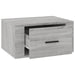 Noptiere de perete, 2 buc., gri sonoma, 50x36x25 cm - WALTI WALTI