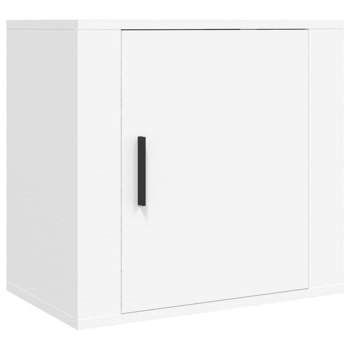 Noptiere de perete, 2 buc., alb, 50x36x47 cm - WALTI WALTI