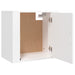 Noptiere de perete, 2 buc., alb, 50x36x47 cm - WALTI WALTI