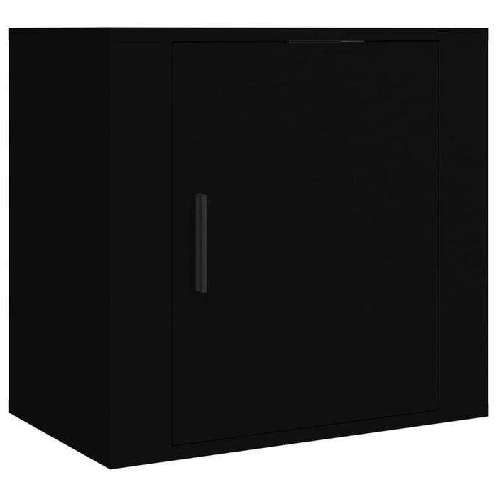 Noptiere de perete, 2 buc., negru, 50x30x47 cm - WALTI WALTI