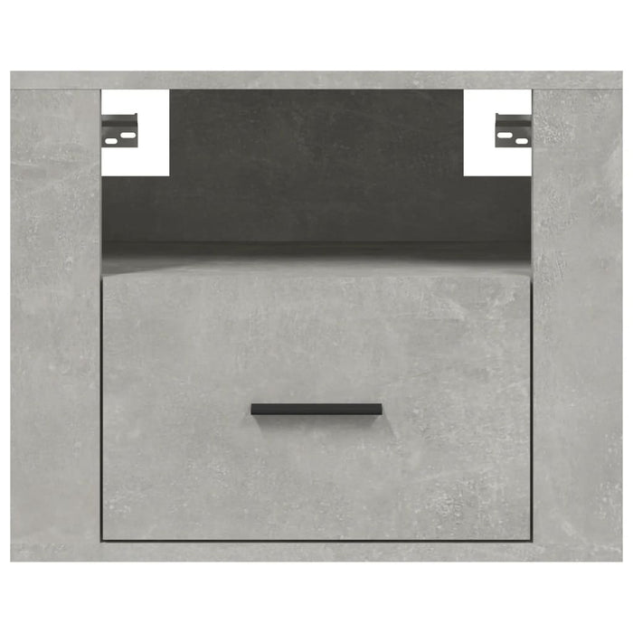Noptieră de perete, gri beton, 50x36x40 cm - WALTI WALTI