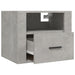 Noptiere de perete, 2 buc., gri beton, 50x36x40 cm - WALTI WALTI