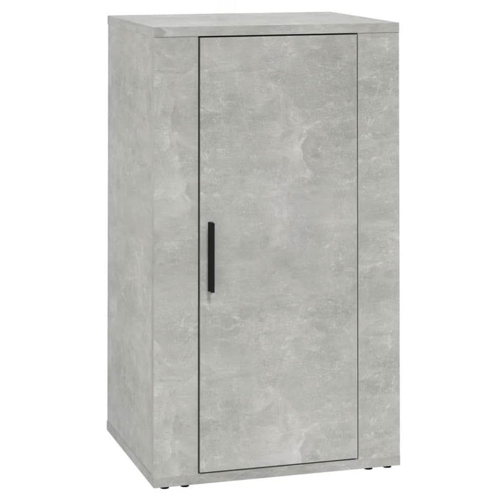 Dulap, gri beton, 40x33x70 cm, lemn prelucrat - WALTI WALTI