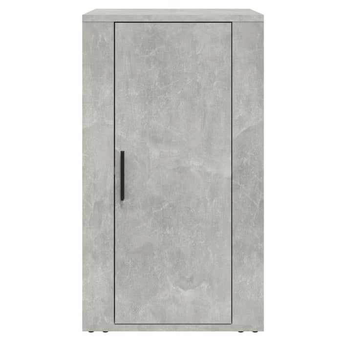 Dulap, gri beton, 40x33x70 cm, lemn prelucrat - WALTI WALTI