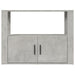 Servantă, gri beton, 80x30x60 cm, lemn prelucrat - WALTI WALTI