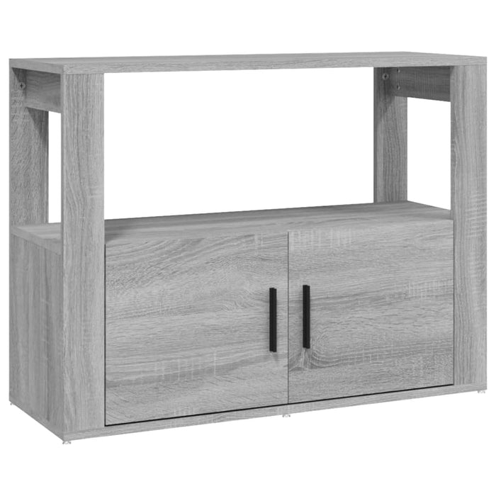 Servantă, gri sonoma, 80x30x60 cm, lemn prelucrat - WALTI WALTI