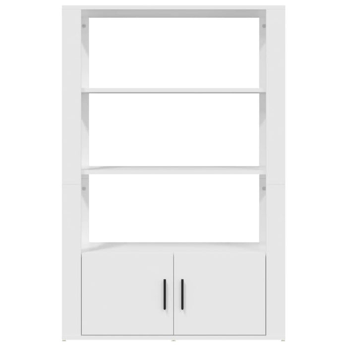 Servantă, alb, 80x30x119,5 cm, lemn prelucrat - WALTI WALTI