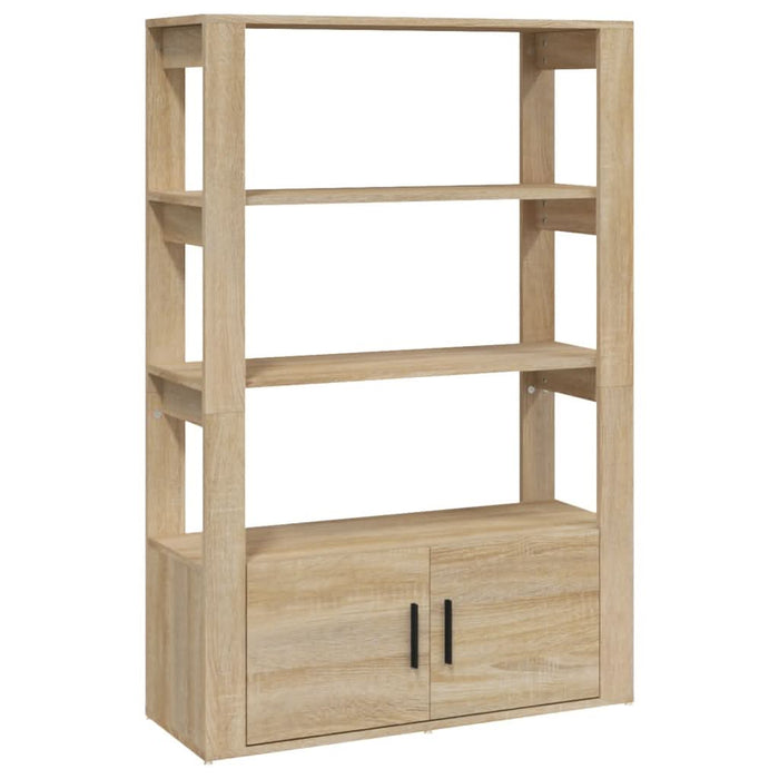 Servantă, stejar sonoma, 80x30x119,5 cm, lemn compozit - WALTI WALTI