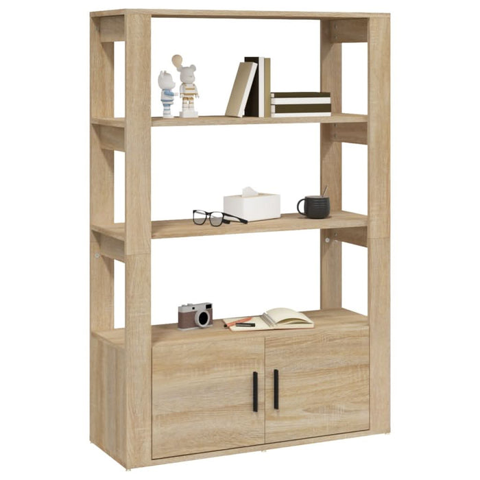 Servantă, stejar sonoma, 80x30x119,5 cm, lemn compozit - WALTI WALTI