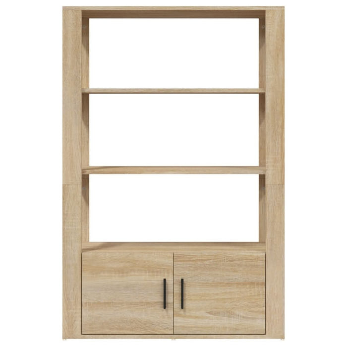 Servantă, stejar sonoma, 80x30x119,5 cm, lemn compozit - WALTI WALTI