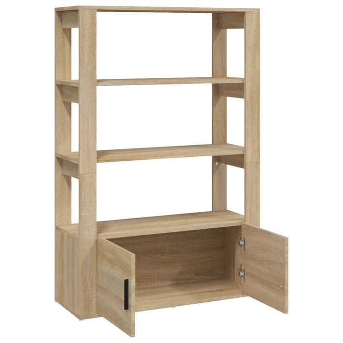 Servantă, stejar sonoma, 80x30x119,5 cm, lemn compozit - WALTI WALTI