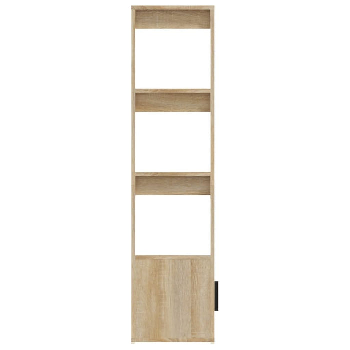 Servantă, stejar sonoma, 80x30x119,5 cm, lemn compozit - WALTI WALTI