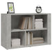 Servantă, gri beton, 80x30x54 cm, lemn prelucrat - WALTI WALTI