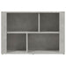 Servantă, gri beton, 80x30x54 cm, lemn prelucrat - WALTI WALTI