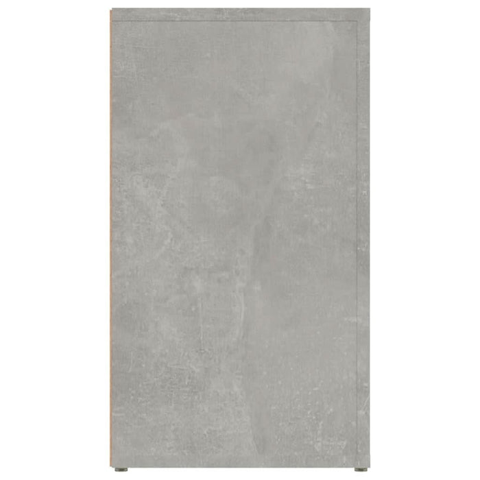 Servantă, gri beton, 80x30x54 cm, lemn prelucrat - WALTI WALTI