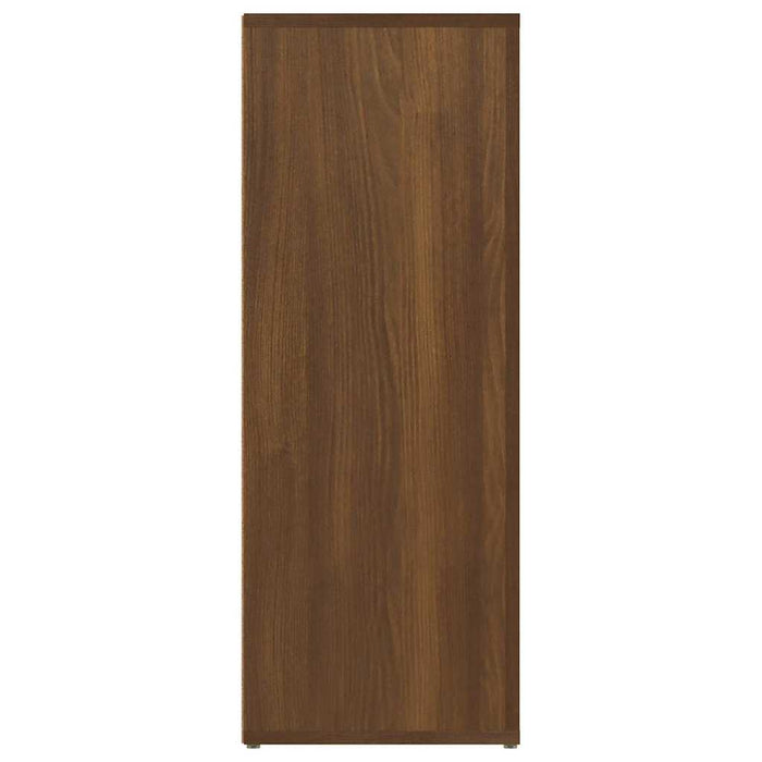 Servantă, stejar maro, 80x30x80 cm, lemn prelucrat WALTI