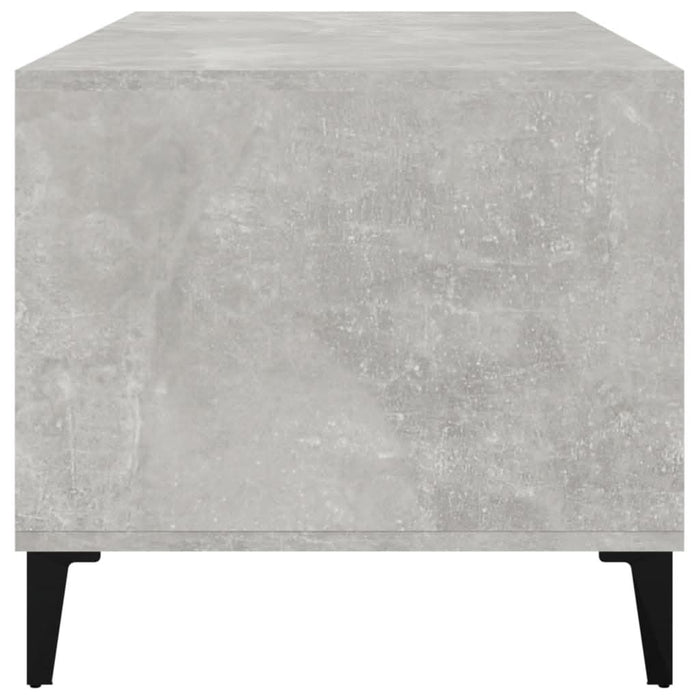 Măsuță de cafea, gri beton, 90x49x45 cm, lemn prelucrat - WALTI WALTI