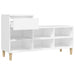 Pantofar, alb, 102x36x60 cm, lemn compozit - WALTI WALTI