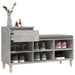 Pantofar, gri beton, 102x36x60 cm, lemn prelucrat - WALTI WALTI