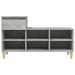 Pantofar, gri beton, 102x36x60 cm, lemn prelucrat - WALTI WALTI