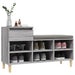 Pantofar, gri sonoma, 102x36x60 cm, lemn prelucrat - WALTI WALTI