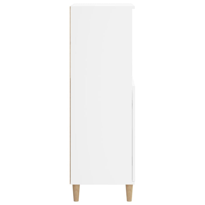 Dulap înalt, alb, 60x36x110 cm, lemn prelucrat - WALTI WALTI