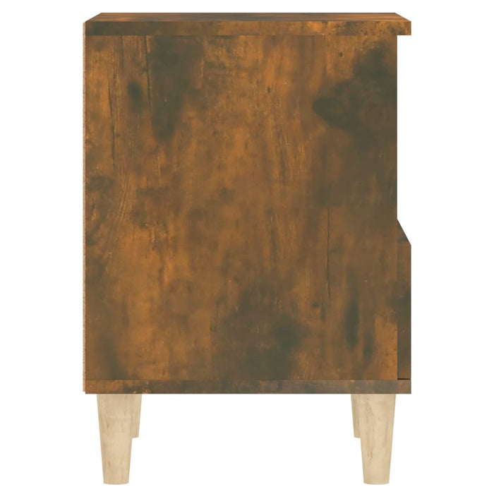 Noptiere, 2 buc., stejar fumuriu, 40x35x50 cm - WALTI WALTI