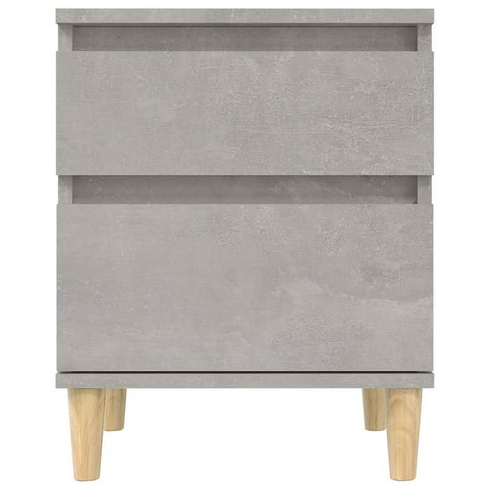 Noptiere, 2 buc., gri beton, 40x35x50 cm - WALTI WALTI
