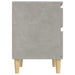 Noptiere, 2 buc., gri beton, 40x35x50 cm - WALTI WALTI