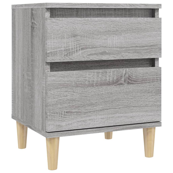 Noptiere, 2 buc., gri sonoma, 40x35x50 cm - WALTI WALTI