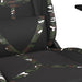Scaun de gaming cu suport picioare, negru/camuflaj, piele eco - WALTI WALTI