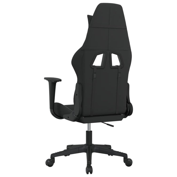Scaun de jocuri, negru și gri deschis, textil - WALTI WALTI