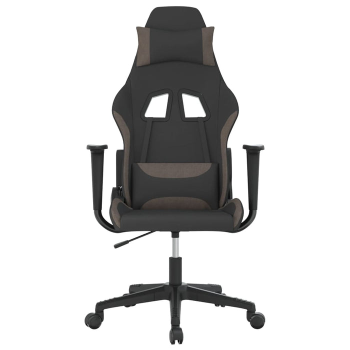 Scaun de jocuri, negru și gri taupe, textil - WALTI WALTI