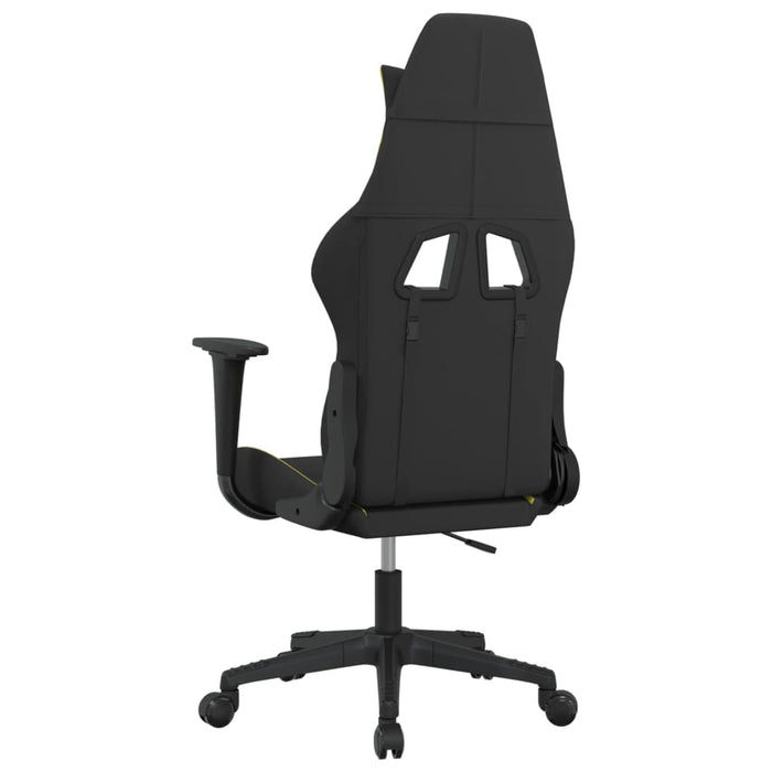 Scaun de jocuri, negru și verde deschis, textil - WALTI WALTI