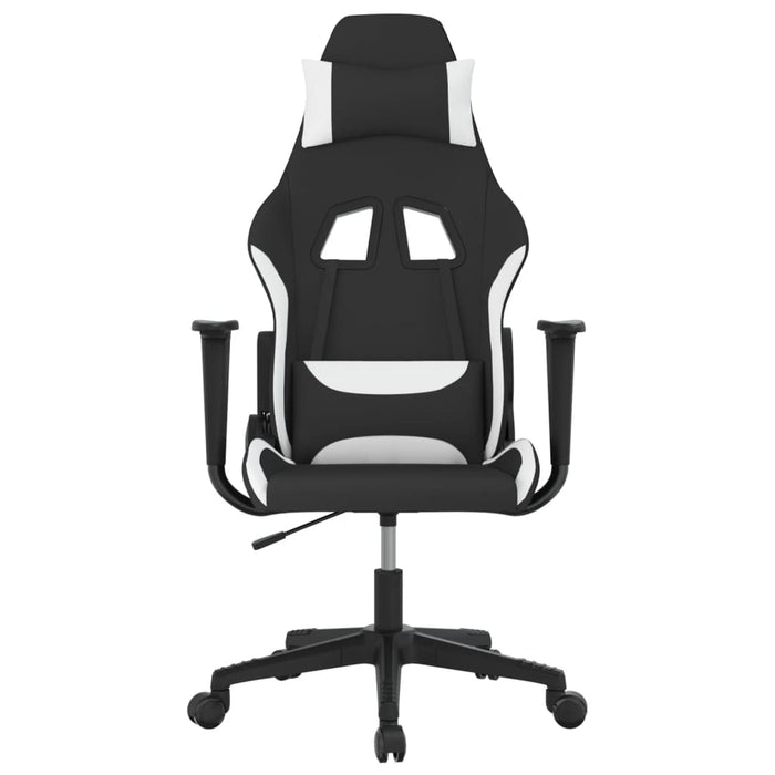 Scaun de jocuri, negru și alb, textil - WALTI WALTI