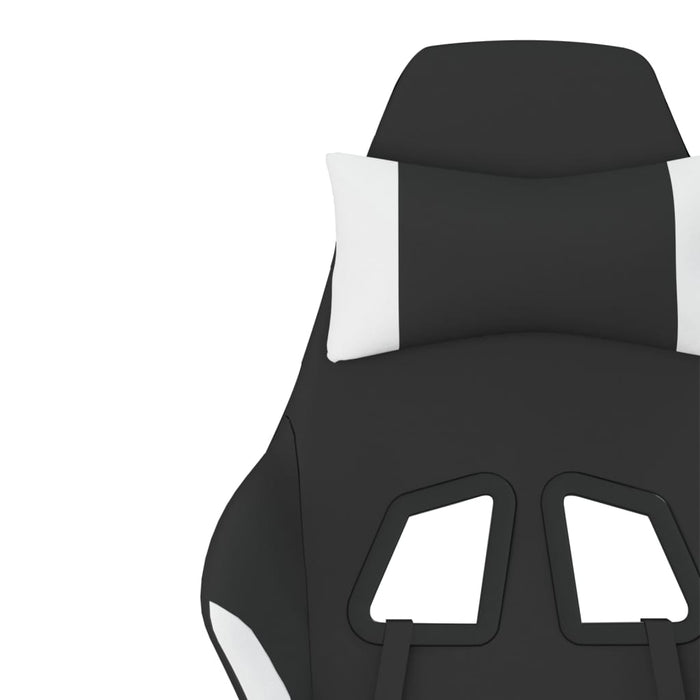 Scaun de jocuri, negru și alb, textil - WALTI WALTI
