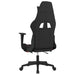 Scaun de gaming cu suport picioare, negru și roșu, textil - WALTI WALTI