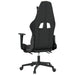 Scaun de gaming cu suport picioare, negru/camuflaj, piele eco - WALTI WALTI