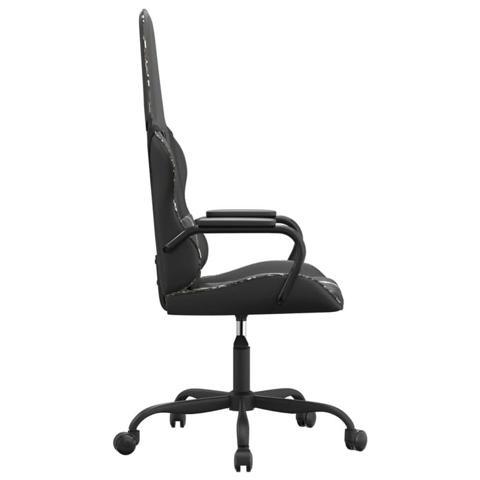 Scaun de jocuri, negru și camuflaj, piele ecologică - WALTI WALTI